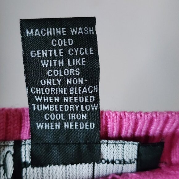 INC International Concepts Sweater Womens SIze S Small Solid All Pink Cotton - Picture 6 of 6